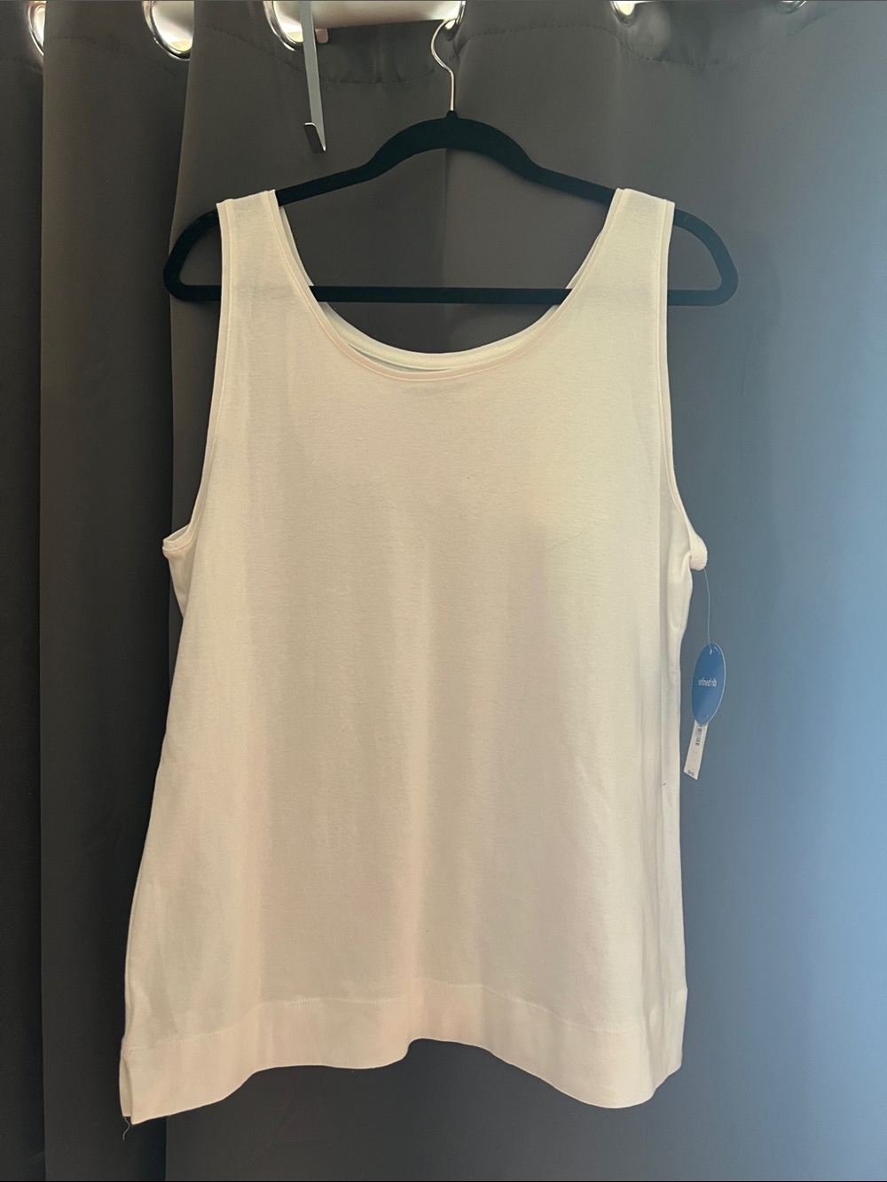 Westbound White Scoop Neck Tank Top
